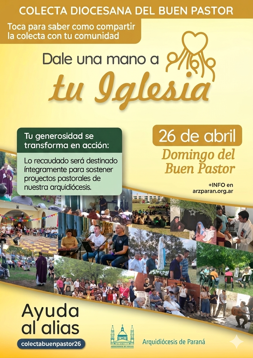 Colecta Buen Pastor 2026