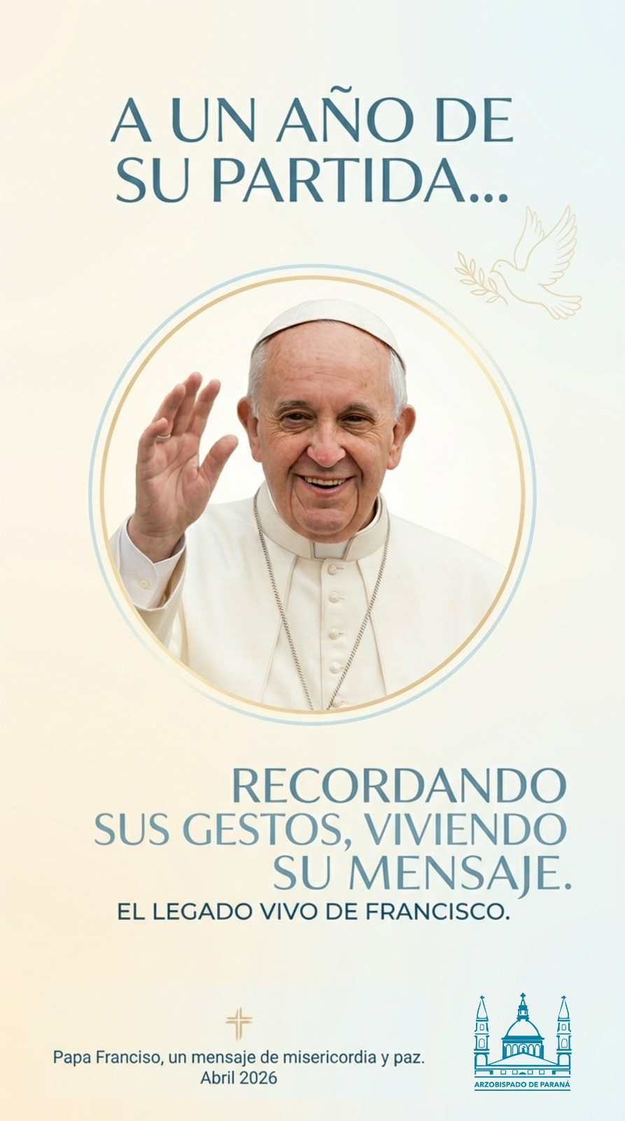 Aniversario de la Pascua del Papa Francisco