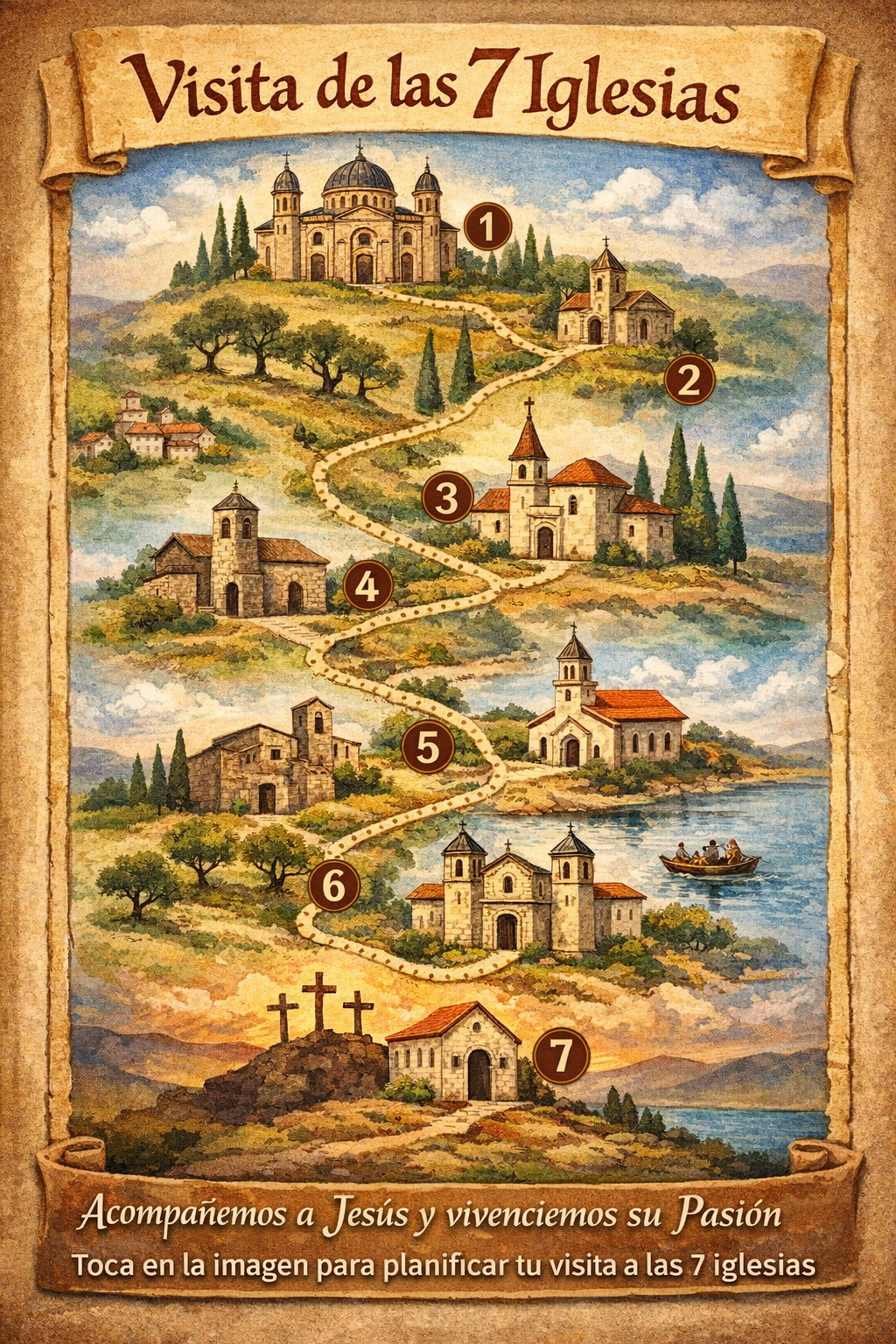 Viernes Santo. Visita a 7 Iglesias